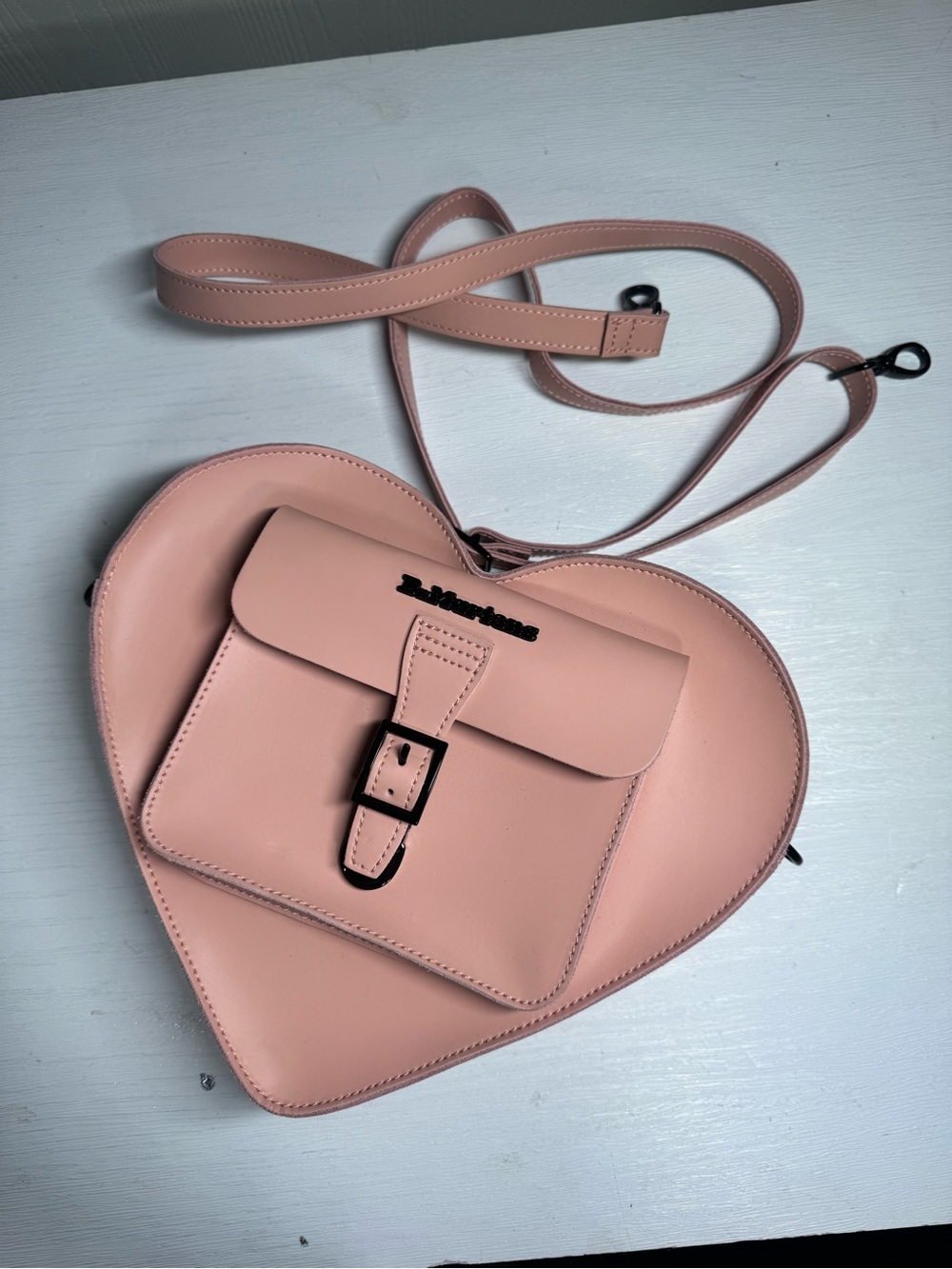 Dr. Martens Heart Crossbody Bag - Blush Pink